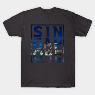 Singapore Typography T-Shirt